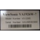 ViewSonic VA1926W-7 (Астрахань)