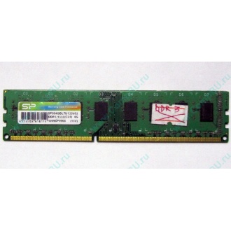 НЕРАБОЧАЯ память 4Gb DDR3 SP (Silicon Power) SP004BLTU133V02 1333MHz pc3-10600 (Астрахань)
