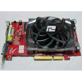 Б/У видеокарта 1Gb ATI Radeon HD4670 AGP PowerColor R73KG 1GBK3-P (Астрахань)