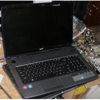 Ноутбук Acer Aspire 7540G-504G50Mi (AMD Turion II X2 M500 (2x2.2Ghz) /no RAM! /no HDD! /17.3" TFT 1600x900) - Астрахань